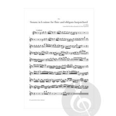 Sonate h-Moll für Flöte und Cembalo BWV 1030 von Johann Sebastian Bach 