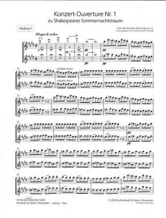Ein Sommernachtstraum von Felix Mendelssohn Bartholdy 