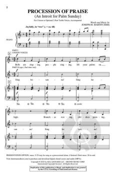 Procession of Praise von Joseph M. Martin (Download) 