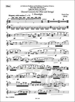 Moonlight (Second Concerto for Oboe and Strings) von Kevin Puts 
