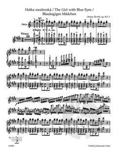Blauäugiges Mädchen op. 10 von Otakar Ševčík 