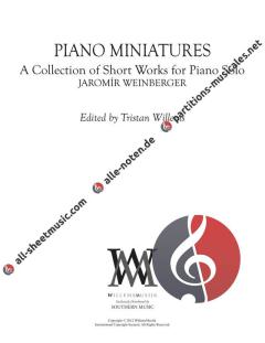 Piano Miniatures von Jaromír Weinberger 
