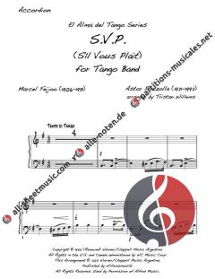 S.V.P. (S'Il Vous Plait) von Astor Piazzolla 
