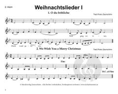 Weihnachtslieder 1 - 2. Stimme in F (Download) 