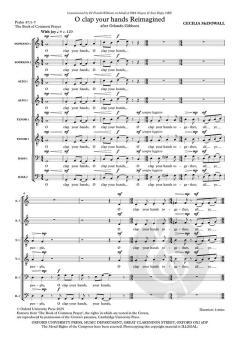 O clap your hands Reimagined von Cecilia McDowall (Download) 