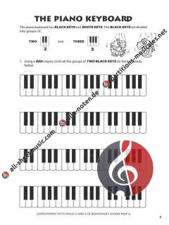 Beanstalk's Basics For Piano Theory Book Preparatory Level A von Cheryl Finn 