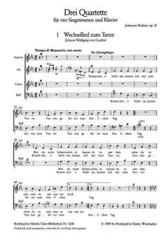 3 Quartette op. 31 (Johannes Brahms) 