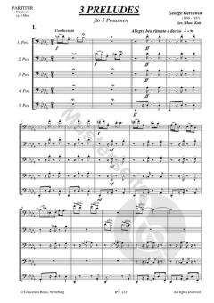 3 Preludes von George Gershwin 