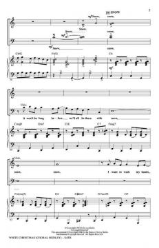 White Christmas (Choral Medley) (Irving Berlin) 
