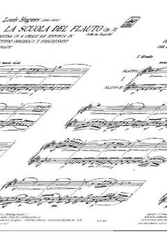 La Scuola Del Flauto Vol. 1 Op. 51 2 Flutes School of the Flute von Luigi Hugues 
