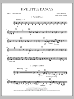 Five Little Dances von Paul Creston (Download) 