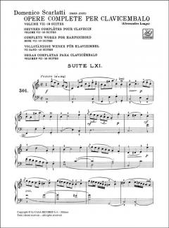Opere Complete Per Clavicembalo Vol. 7 Complete Works Harpsichord von Domenico Scarlatti 