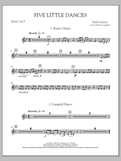 Five Little Dances von Paul Creston (Download) 
