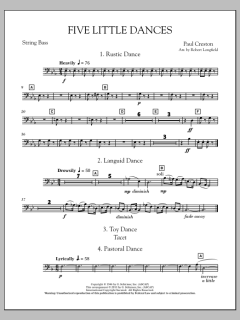 Five Little Dances von Paul Creston (Download) 