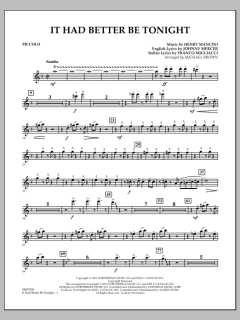 It Had Better Be Tonight von Michael Bublé (Download) 