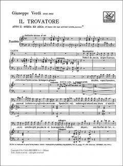 Il Balen Del Suo Sorriso Baritone Piano Italian From Il Trovatore Act 2 
