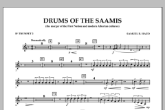 Drums of The Saamis von Samuel R. Hazo (Download) 