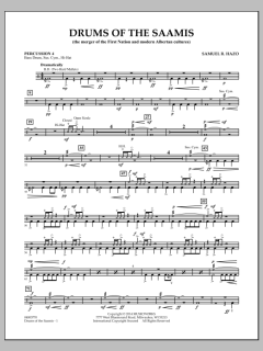 Drums of The Saamis von Samuel R. Hazo (Download) 