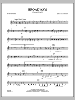 Broadway! von Johnnie Vinson (Download) 