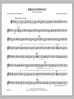 Broadway! von Johnnie Vinson (Download) 