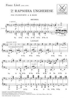 Rhapsodie Ungheresi No.2 von Franz Liszt 
