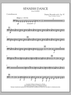 Spanish Dance von Dmitri Schostakowitsch (Download) 