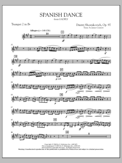 Spanish Dance von Dmitri Schostakowitsch (Download) 