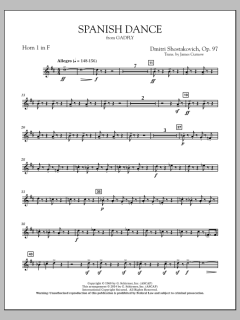 Spanish Dance von Dmitri Schostakowitsch (Download) 