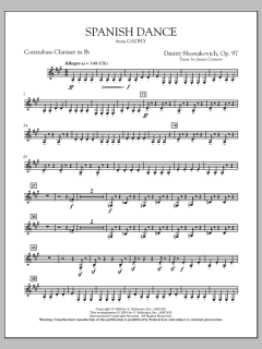 Spanish Dance von Dmitri Schostakowitsch (Download) 