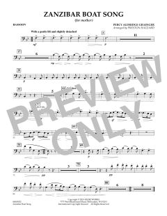 Zanzibar Boat Song von Percy Aldridge Grainger (Download) 
