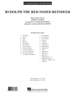 Rudolph The Red-Nosed Reindeer von Johnny Marks (Download) 