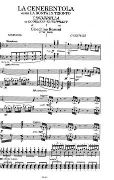 La Cenerentola Vocal Score Critical Edition 2 Vol. Set von Gioacchino Rossini 