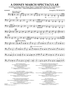 A Disney March Spectacular von Ted Ricketts (Download) 