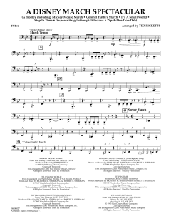 A Disney March Spectacular von Ted Ricketts (Download) 