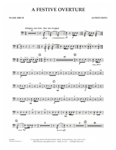 A Festive Overture von Alfred Reed (Download) 