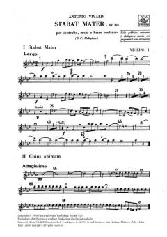 Stabat Mater RV621 Parts von Antonio Vivaldi 