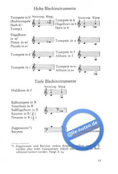 Transponierende Instrumente von Willy Schneider 
