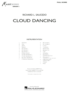 Cloud Dancing von Richard L. Saucedo 