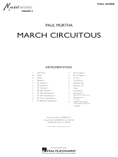 March Circuitous von Paul Murtha 