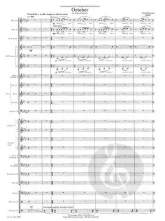 October von Eric Whitacre 