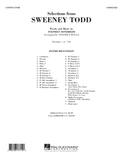 Selections from Sweeney Todd von Stephen Sondheim (Download) 