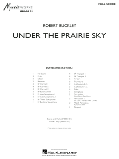 Under the Prairie Sky von Robert Buckley (Download) 