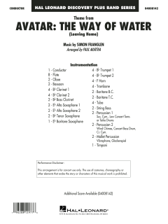 Theme from Avatar: The Way of Water von Simon Franglen (Download) 