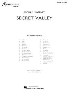 Secret Valley von Michael Sweeney (Download) 
