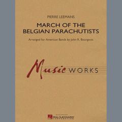 March Of The Belgian Parachutists von Pierre Leemans 