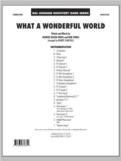 What A Wonderful World von Bob Thiele 