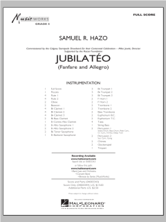 Jubilateo (Fanfare And Allegro) (Samuel Hazo) 