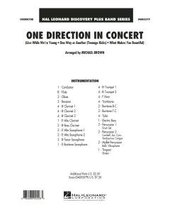 One Direction In Concert 