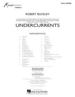 Undercurrents von Robert Buckley 