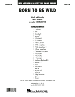 Born To Be Wild von Mars Bonfire 